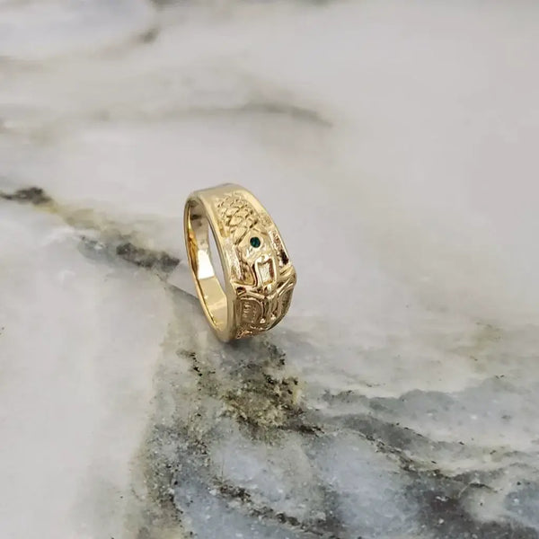 Anillo de oro hombre hotsell