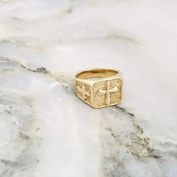 Anillos de oro laminado para hombre hotsell