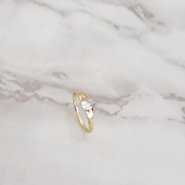 Anillo De Dama De Piedra Cristal