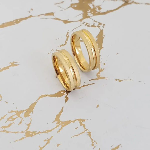 Argollas De Matrimonio De Bordes Rusticos