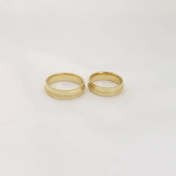 Argollas De Matrimonio De Exterior Cristal Medio