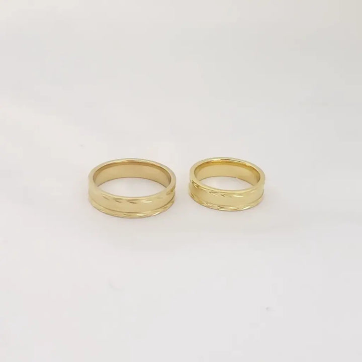 Argollas De Matrimonio De Exterior Marcado Arrow