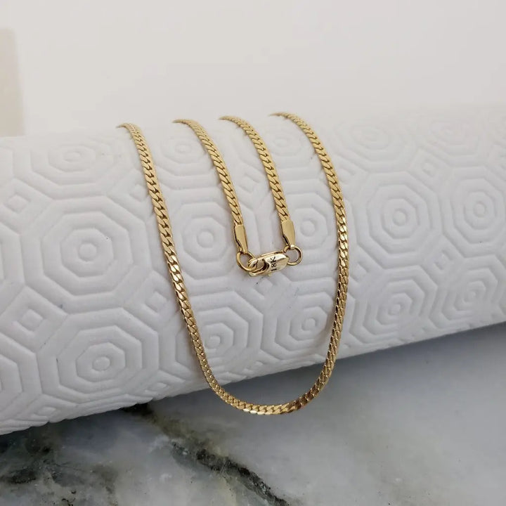 Cadena De Caballero De Tejido Serpiente De 60cm-2mm De Grosor + Dije De Crucifijo + Envío Gratis