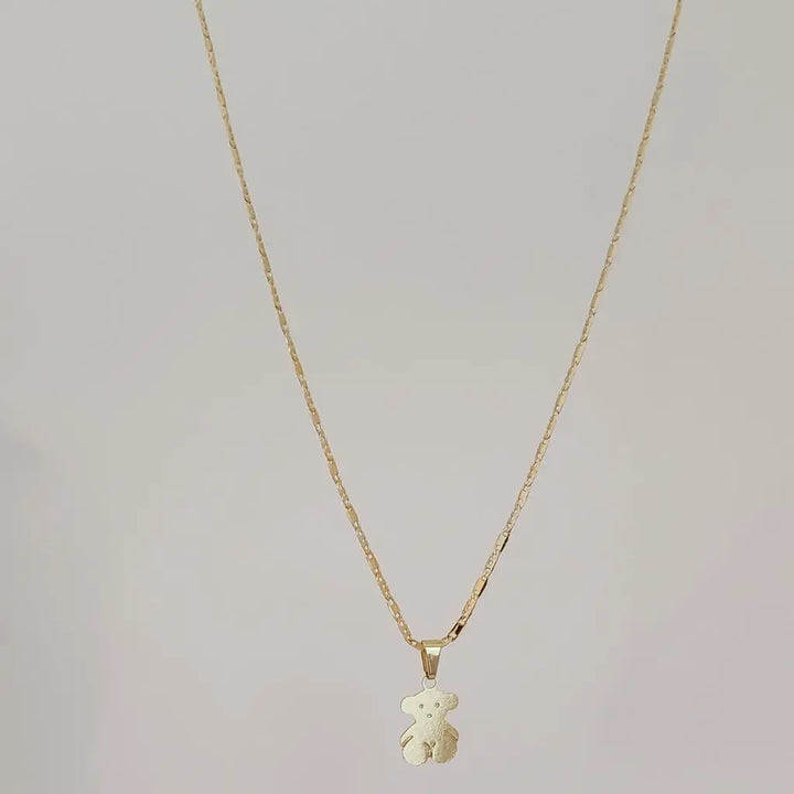 Cadena de Dama de Tejido Caracol de 50cm-1mm De Grosor + Dije de Tous