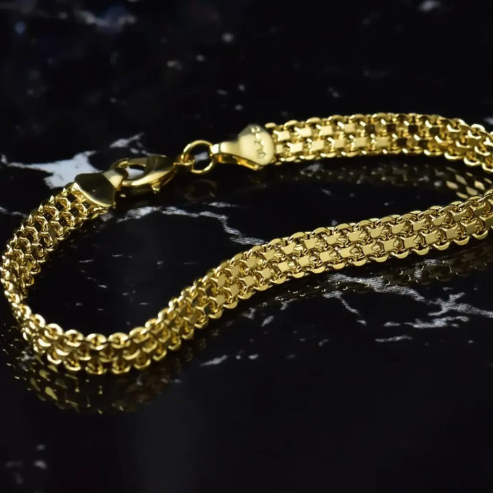 Esclava De Caballero De Tejido Chino de 20cm-5mm De Grosor
