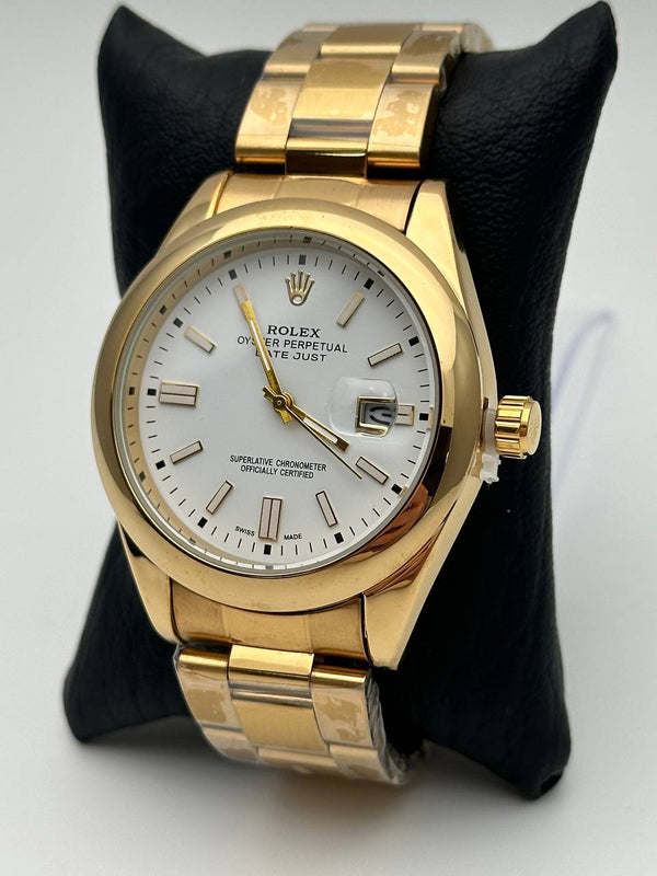 Reloj Analógico Rolex Dorado + Envío Gratis