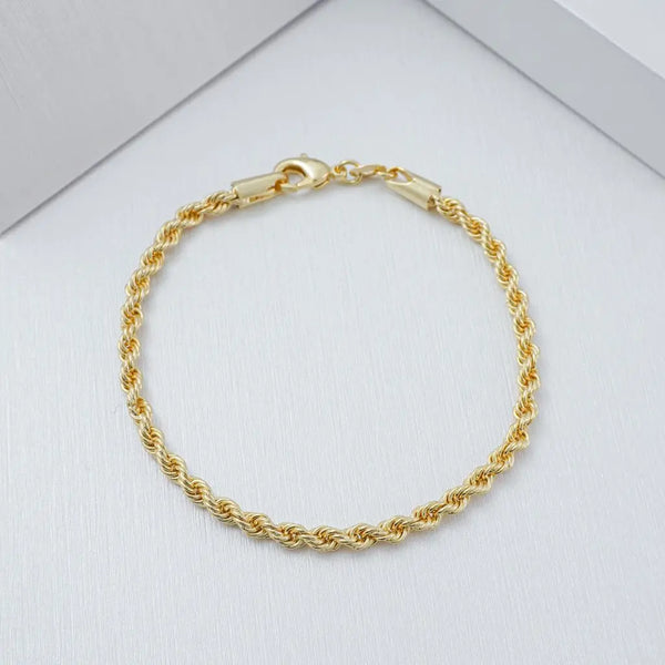 Pulsera Tejido Lazo Siciliano 3mm