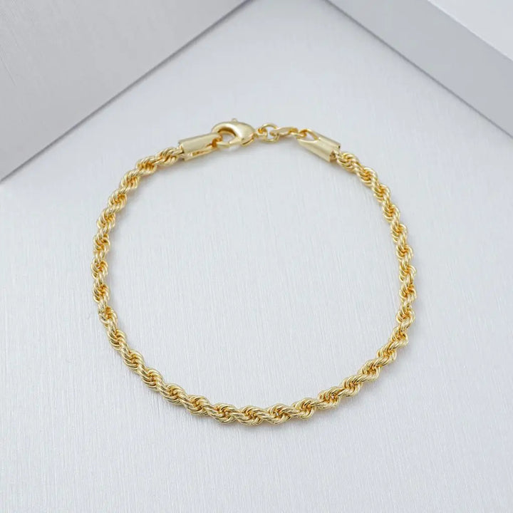Pulsera Tejido Lazo Siciliano 3mm